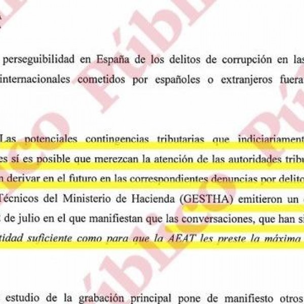 Escrito del 7 de septiembre de 2018 de la Fiscalía Anticorrupción.