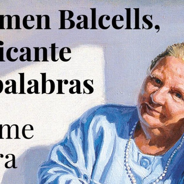 Cubierta del libro 'Carmen Balcells', traficante de palabras', publicado en castellano por Debate.