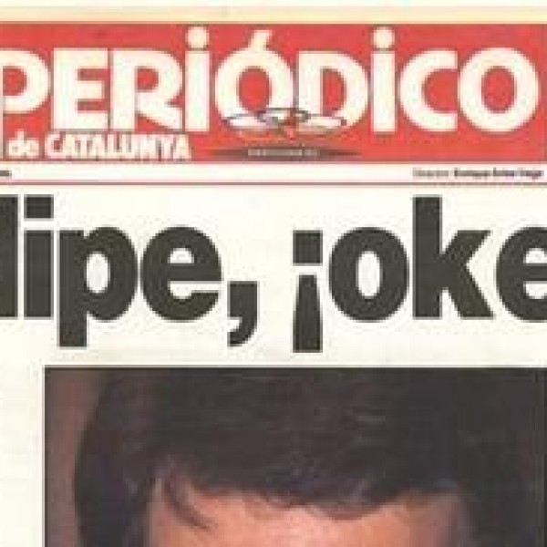 Portada de El Periódico con el triunfo del sí a la permanencia en la OTAN.