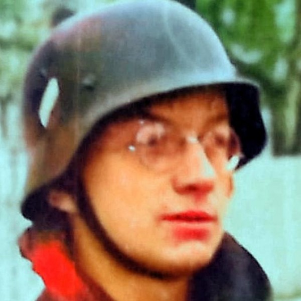 Un retrato del soldado nazi Günter Zeschke
