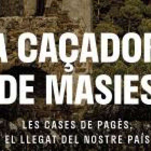 03/2023 - Portada del llibre 'La caçadora de masies'.