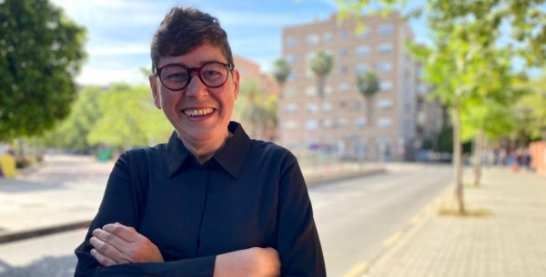 La candidata de Unides Podem-EU-Alianza Verde al Ayuntamiento de València, Pilar Lima