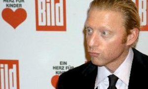 El tenista alemán Boris Becker.