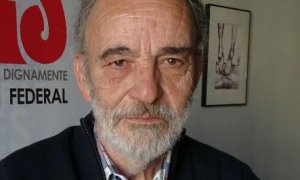 Luis Montes, presidente de la Asociación Derecho a Morir Dignamente, en la sede de Madrid.