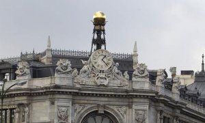 Edificio del Banco de España, en Madrid. E.P.