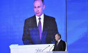 Vladimir Putin habla ante el Parlamento. REUTERS/SPUTNIK