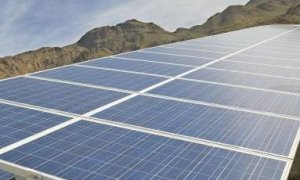 Planta solar fotovoltaica en Rioja (Almería). EFE