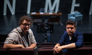 Los comediantes Facu Díaz y Miguel Maldonado.- JAIRO VARGAS
