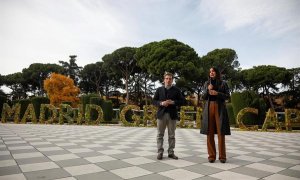 José Luis Martínez-Almeida y Begoña Villacís en la presentación de Madrid Green Capital. | Ayuntamiento de Madrid. / EFE