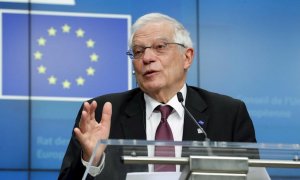 10/01/2020.- El jefe de la diplomacia europea, Josep Borrell.- EFE/Oilver Hoslet