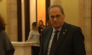 El Supremo mantiene la inhabilitación de Quim Torra como diputado