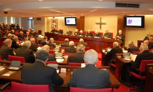 Vista de la Asamblea Plenaria de la Conferencia Episcopal, celebrada en noviembre de 2019.