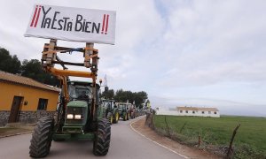 Protestas de agricultores en Antequera (Málaga) el pasado 14-02-20./ Jorge Zapata (EFE)