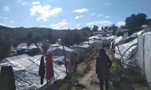 Campo de Refugiados de Moria, Lesbos. JESÚS CUEVAS.