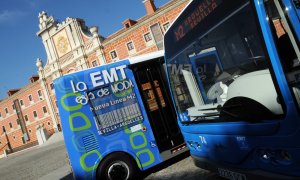 Línea de autobuses gratuitos de la EMT de Madrid./ EMT