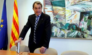 El expresidente de la Generalitat Artur Mas durante una entrevista./ Toni Albir (EFE)