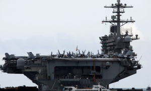 El buque USS Theodore Roosevelt. / Reuters