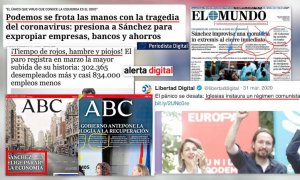 La caverna mediática pulveriza su récord de dar vergüenza ajena en plena emergencia por la pandemia