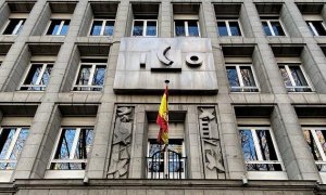 Fachada de la sede del Instituto de Crédito Oficial (ICO), en el madrileño Paseo del Prado. E.P.