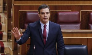 Pedro Sánchez en el Congreso de los Diputados