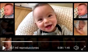 "Un jefazo": un padre usa vídeos de su bebé durante un año para montar la canción 'Thunderstruck' de AC/DC