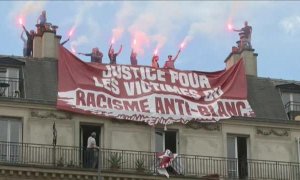 Un grupo de extrema derecha trata de boicotear una protesta contra el racismo en París