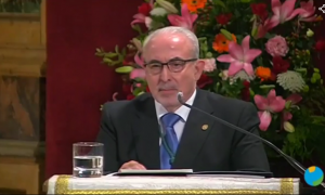 El presidente de la  Universidad Católica de Murcia, José Luis Mendoza,. /CAPTURA