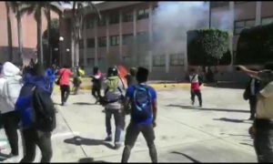 Protestas en México cuando se cumplen seis años de la desaparición de 43 estudiantes