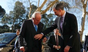 Juan Carlos I y Felipe VI