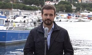 Casado dice que los PGE pactados con ERC y Bildu llevan al "erial de paro"