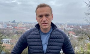 El político opositor ruso Alexei Navalny aparece en una imagen en un vídeo grabado en Alemania. - Instagram