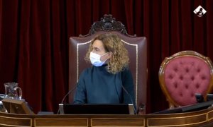 Batet reprende a diputados del PP: "No se escondan tras las mascarillas"