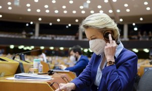 La presidenta de la Comisión Europea (CE), Ursula Von der Leyen.