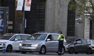 Policía madrid multa