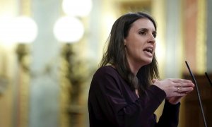 La ministra de Igualdad, Irene Montero