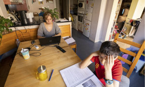 Teletrabajo con niños