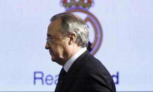 El presidente del Real Madrid, Florentino Pérez, en una foto de archivo.