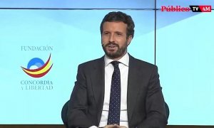 Pablo Casado apela a "salir de la radicalidad" tras recibir Reyes Maroto una navaja aparentemente ensangrentada