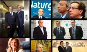 Los protagonistas de la descapitalización en Galicia.