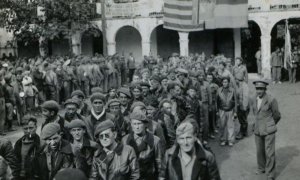 La despedida de las Brigadas Internacionales en l’Espluga de Francolí (Tarragona). - Henry Buckley / Generalitat de Catalunya
