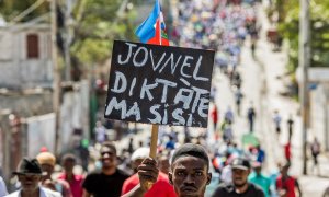 Manifestación contra Jovenel Moise