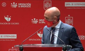 Rubiales: "Podemos estar con humildad mirando los ojos a las selecciones más importantes"