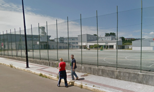 El IES de Melide, en A Coruña, uno de los colegios afectados.
