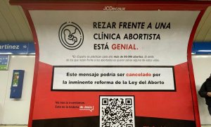 19/01/2022 Imagen de la campaña antiaborto de la ACdP