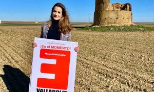 Cristina Blanco, cabeza de lista España Vaciada Valladolid.