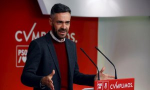 El portavoz de la Ejecutiva del PSOE, Felipe Sicilia.