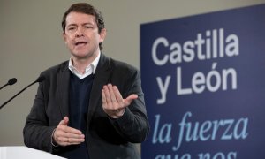 El presidente del PP Castilla y León y candidato a la presidencia de la Junta, Alfonso Fernández Mañueco.