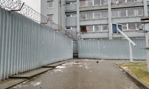 Vista del Centro de Registro de Extranjeros de Kybartai, Lituania, para para solicitantes de asilo y migrantes, donde se estima que hay 420 personas detenidas.