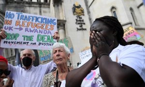 Protestas tribunal Londres