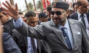 16/06/2022. El rey de Marruecos, Mohamed VI, durante un acto  de inauguración en la estación de tren de Agdal, en Rabat, a 17 de noviembre de 2018.